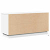 TV Skab med LED Hvid 100 x 38 x 49 cm Konstrueret træ