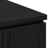 TV Skab med LED Sort eg 100 x 38 x 49 cm Konstrueret træ