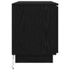 TV Skab med LED Sort eg 100 x 38 x 49 cm Konstrueret træ