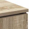 TV Skab med LED Sonoma-eg 100 x 38 x 49 cm Konstrueret træ