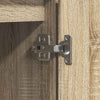 TV Skab med LED Sonoma-eg 100 x 38 x 49 cm Konstrueret træ
