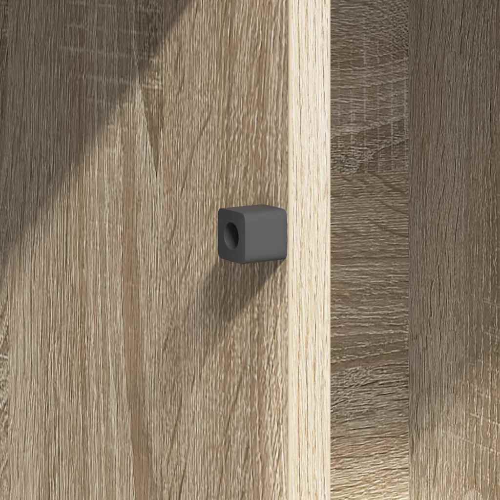 TV Skab med LED Sonoma-eg 100 x 38 x 49 cm Konstrueret træ