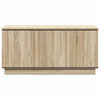 TV Skab med LED Sonoma-eg 100 x 38 x 49 cm Konstrueret træ
