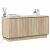 TV Skab med LED Sonoma-eg 100 x 38 x 49 cm Konstrueret træ