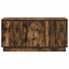 TV Skab med LED Røget eg 100 x 38 x 49 cm Konstrueret træ