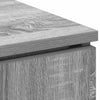 TV Skab med LED Grå sonoma-eg 100 x 38 x 49 cm Konstrueret træ