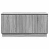 TV Skab med LED Grå sonoma-eg 100 x 38 x 49 cm Konstrueret træ