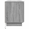 TV Skab med LED Grå sonoma-eg 100 x 38 x 49 cm Konstrueret træ