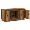 TV Skab med LED Gammelt træ 100 x 38 x 49 cm Konstrueret træ