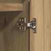 TV Skab med LED artisan eg 100 x 38 x 49 cm Konstrueret træ