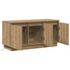 TV Skab med LED artisan eg 100 x 38 x 49 cm Konstrueret træ