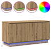 TV Skab med LED artisan eg 100 x 38 x 49 cm Konstrueret træ