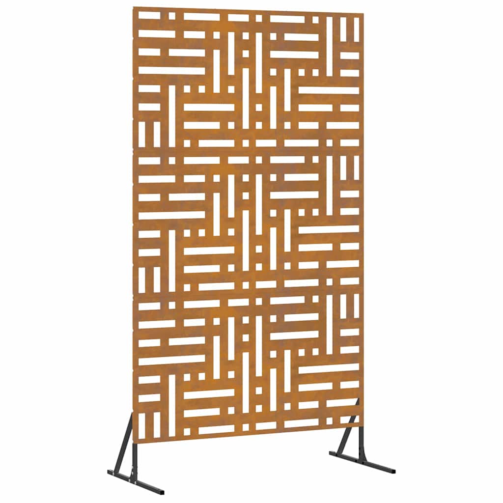 Privatlivsskærm Grå 100 x 50 x 180 cm Stål