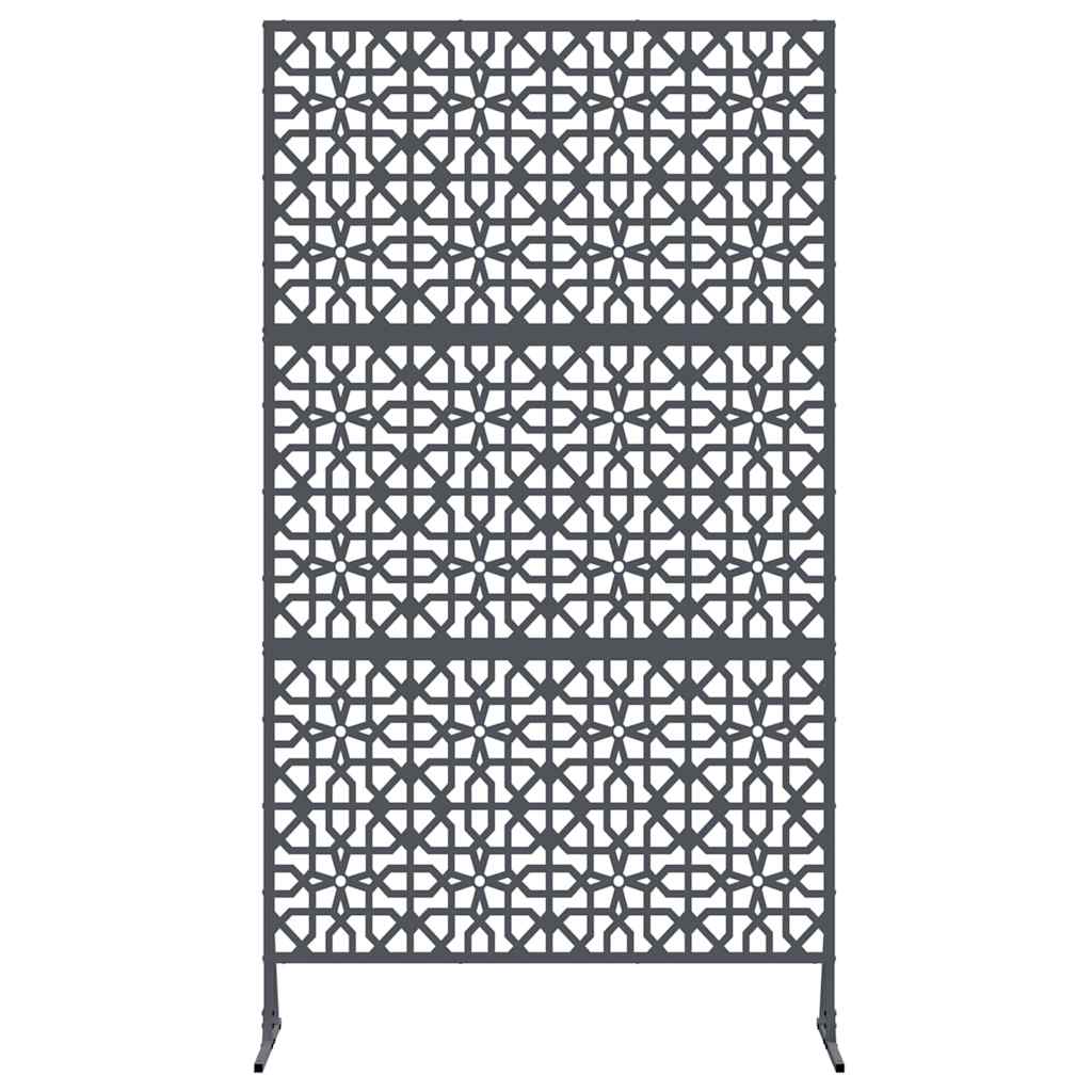 Privatlivsskærm Antracit 100 x 50 x 180 cm Stål
