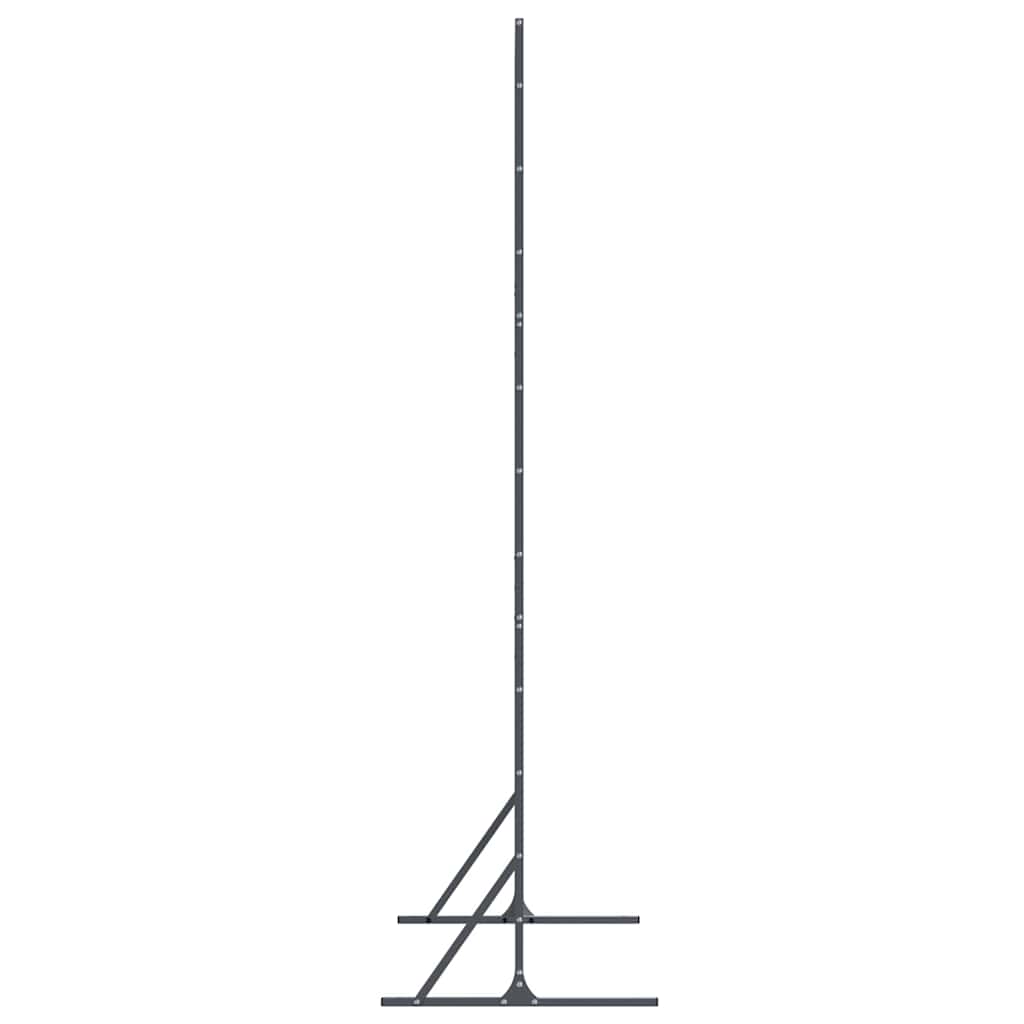 Privatlivsskærm Antracit 100 x 50 x 180 cm Stål