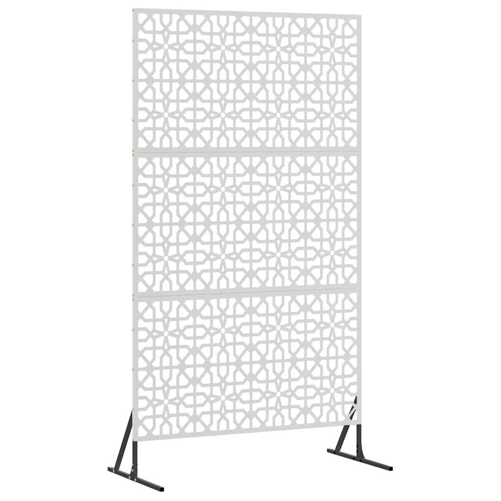 Privatlivsskærm Grå 100 x 50 x 180 cm Stål