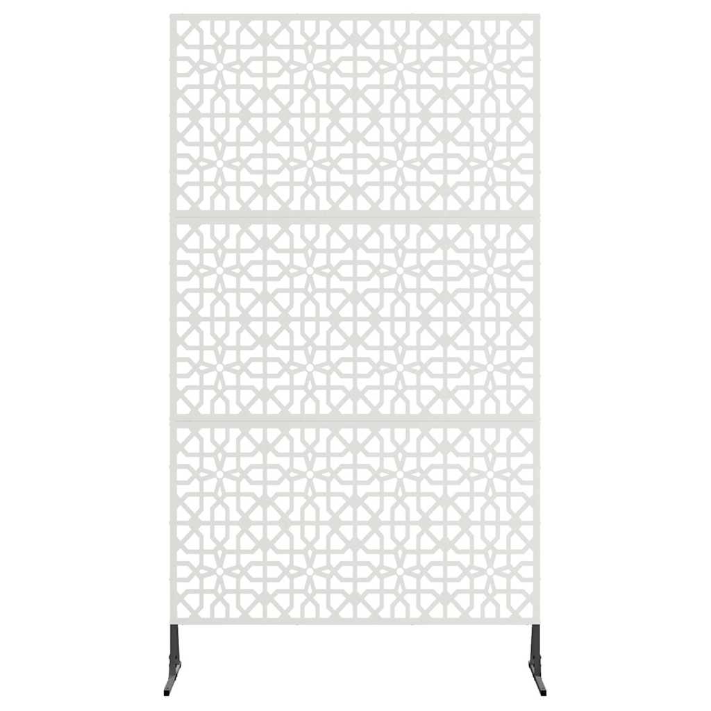 Privatlivsskærm Grå 100 x 50 x 180 cm Stål
