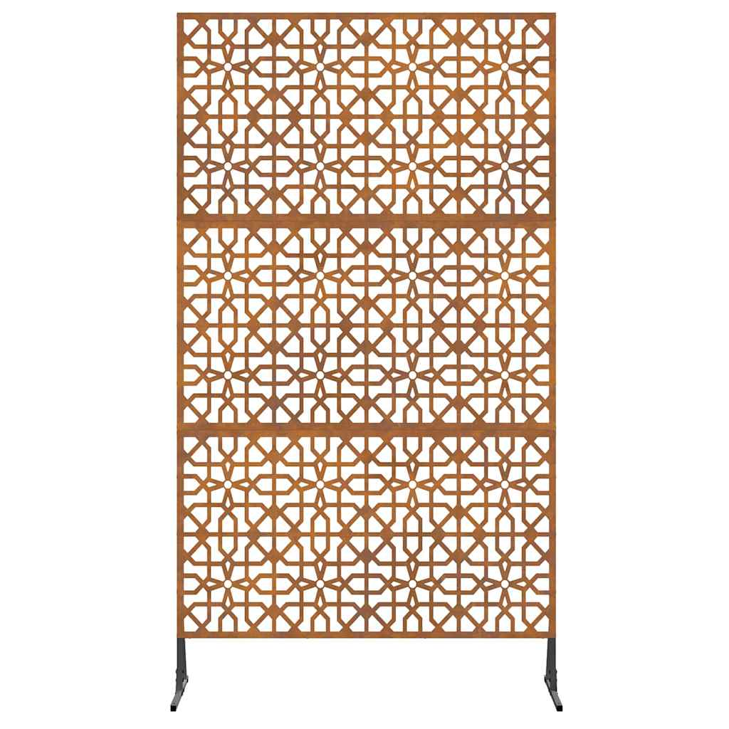 Privatlivsskærm Grå 100 x 50 x 180 cm Stål