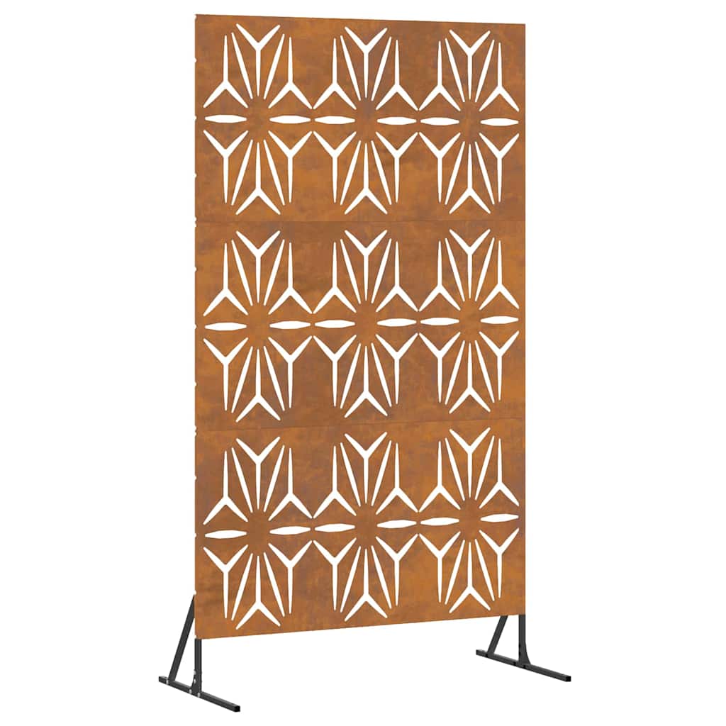 Privatlivsskærm Grå 100 x 50 x 180 cm Stål