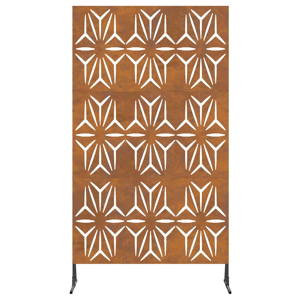 Privatlivsskærm Grå 100 x 50 x 180 cm Stål