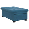 Sovesofa Blå 67 x 194 x 38 cm Fløjl