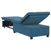 Sovesofa Blå 67 x 194 x 38 cm Fløjl