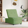 Sovesofa Lysegrøn 67 x 194 x 38 cm Fløjl
