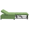 Sovesofa Lysegrøn 67 x 194 x 38 cm Fløjl