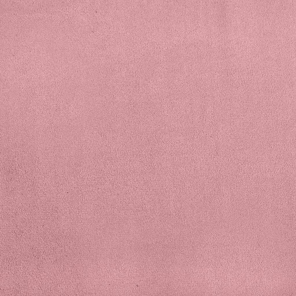 Sovesofa Lyserød 67 x 194 x 38 cm Fløjl