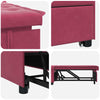 Sovesofa Vinrød 67 x 194 x 38 cm Fløjl