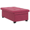 Sovesofa Vinrød 67 x 194 x 38 cm Fløjl
