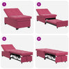 Sovesofa Vinrød 67 x 194 x 38 cm Fløjl