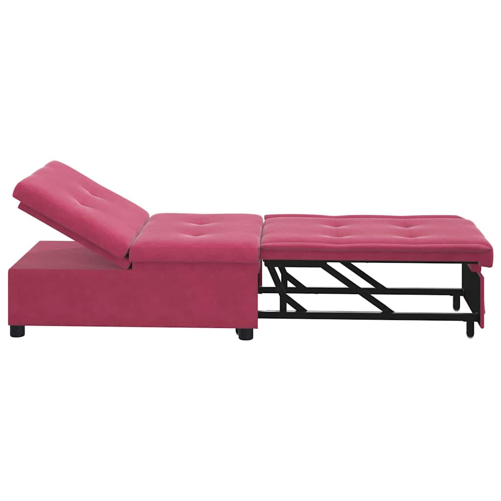 Sovesofa Vinrød 67 x 194 x 38 cm Fløjl