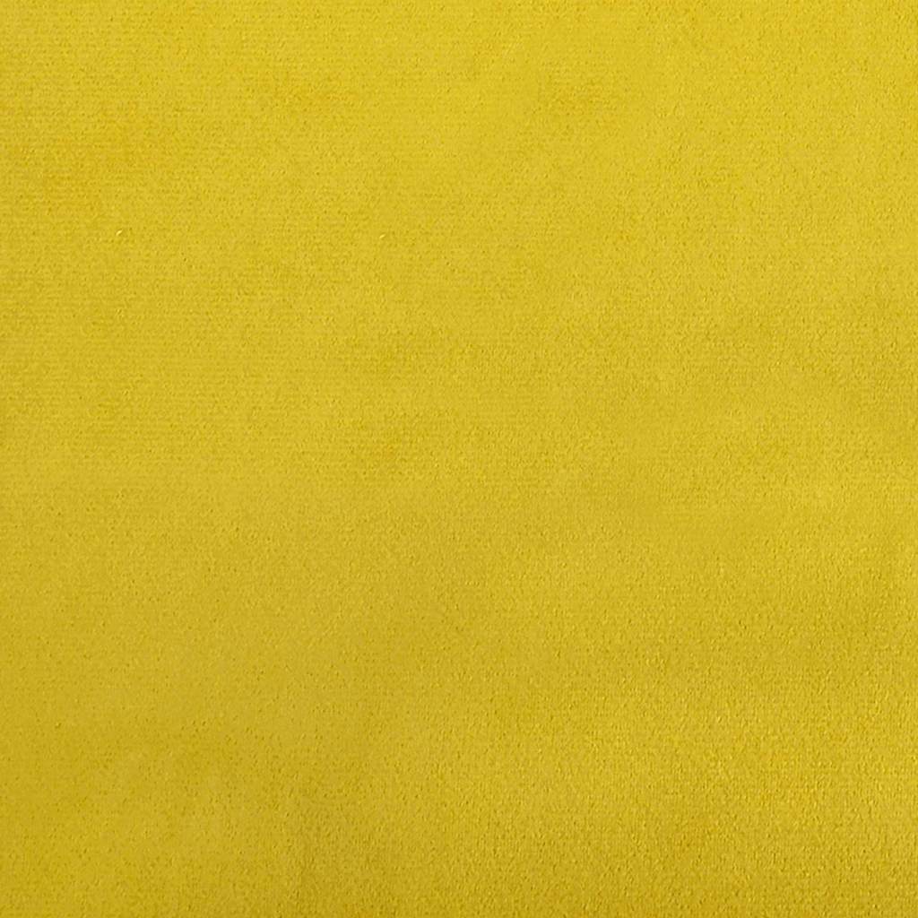 Sovesofa Gul 67 x 194 x 38 cm Fløjl