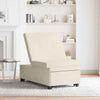 Sovesofa Creme 67 x 194 x 38 cm Fløjl