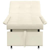 Sovesofa Creme 67 x 194 x 38 cm Fløjl