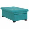 Sovesofa Turkis 67 x 194 x 38 cm Fløjl