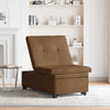 Sovesofa Brun 67 x 194 x 38 cm Faux suede læder