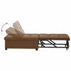 Sovesofa Brun 67 x 194 x 38 cm Faux suede læder