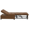 Sovesofa Brun 67 x 194 x 38 cm Faux suede læder