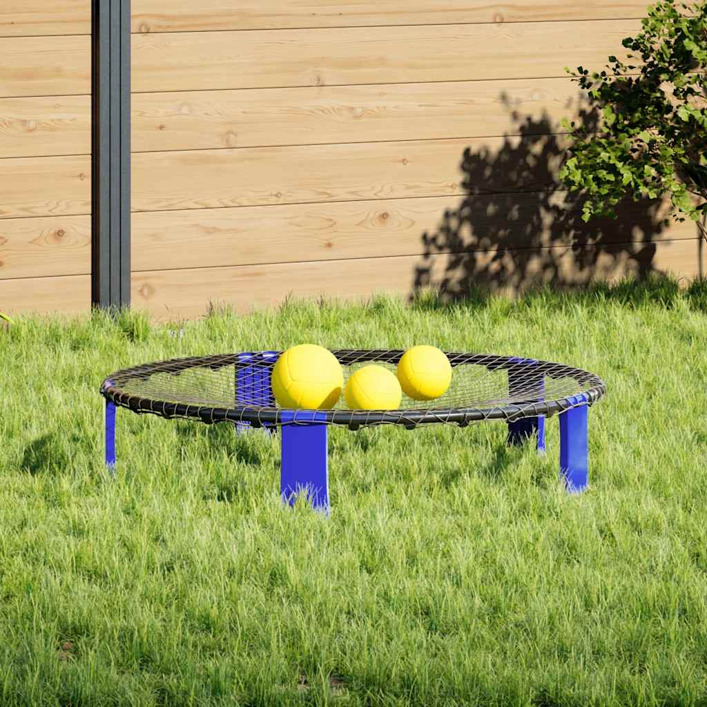 roundnet med 3 bolde + ekstra pumpe Ø90x20 cm