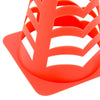 fodboldkegler 6 stk. 13x13x22,5 cm stabelbare orange
