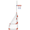 fodbold- og basketballsæt til børn 98x50x70 cm med bolde