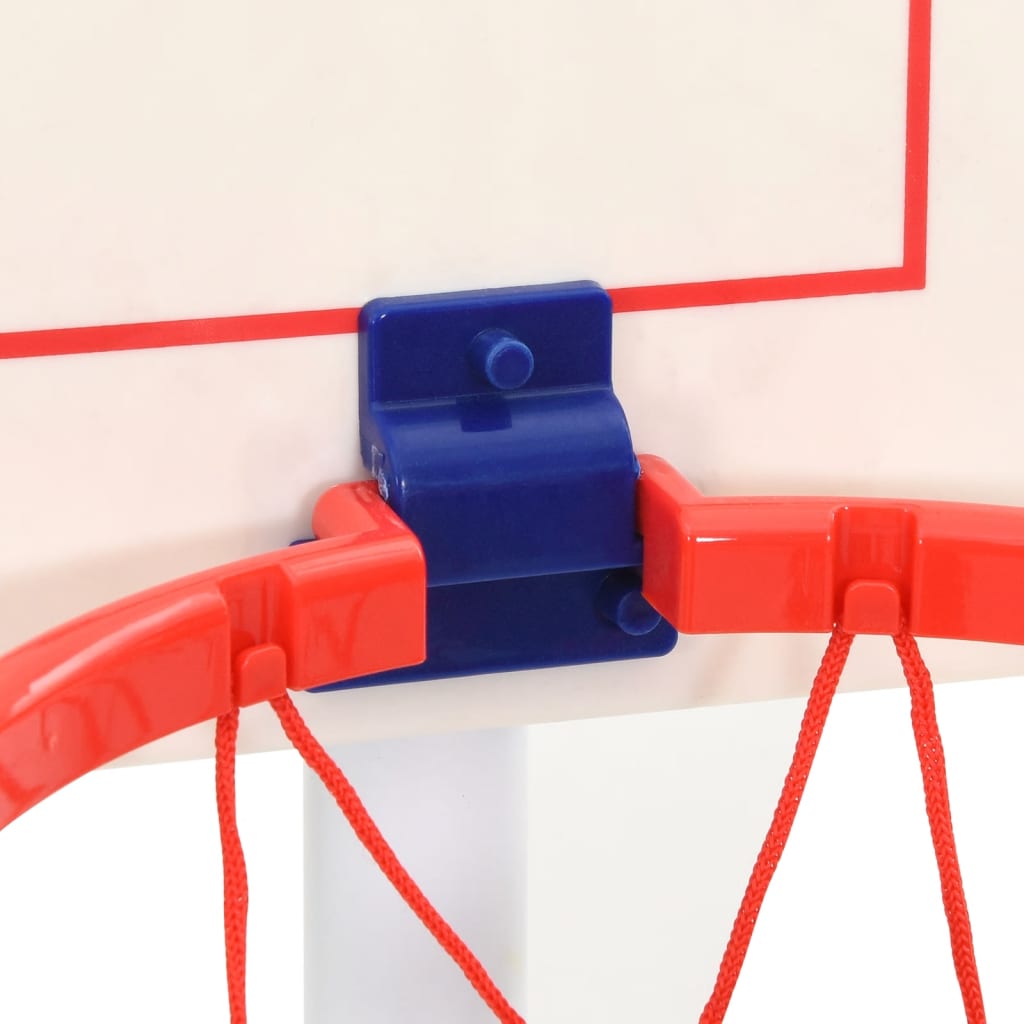 fodbold- og basketballsæt til børn 98x50x70 cm med bolde