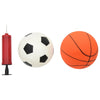 fodbold- og basketballsæt til børn 98x50x70 cm med bolde