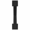 Spisebordsben X-formet 3 stk 80x(72-73) cm stål sort