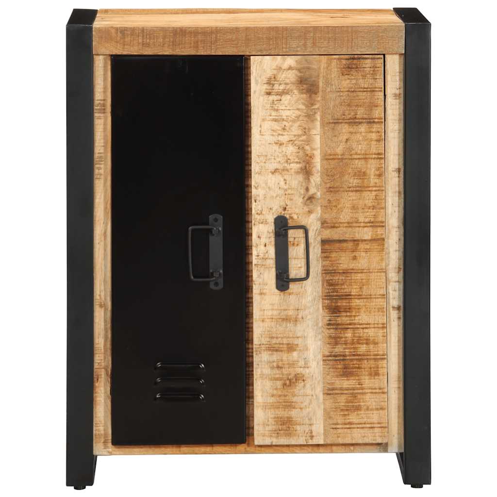 skænk 55x35x70 cm massivt ru mangotræ