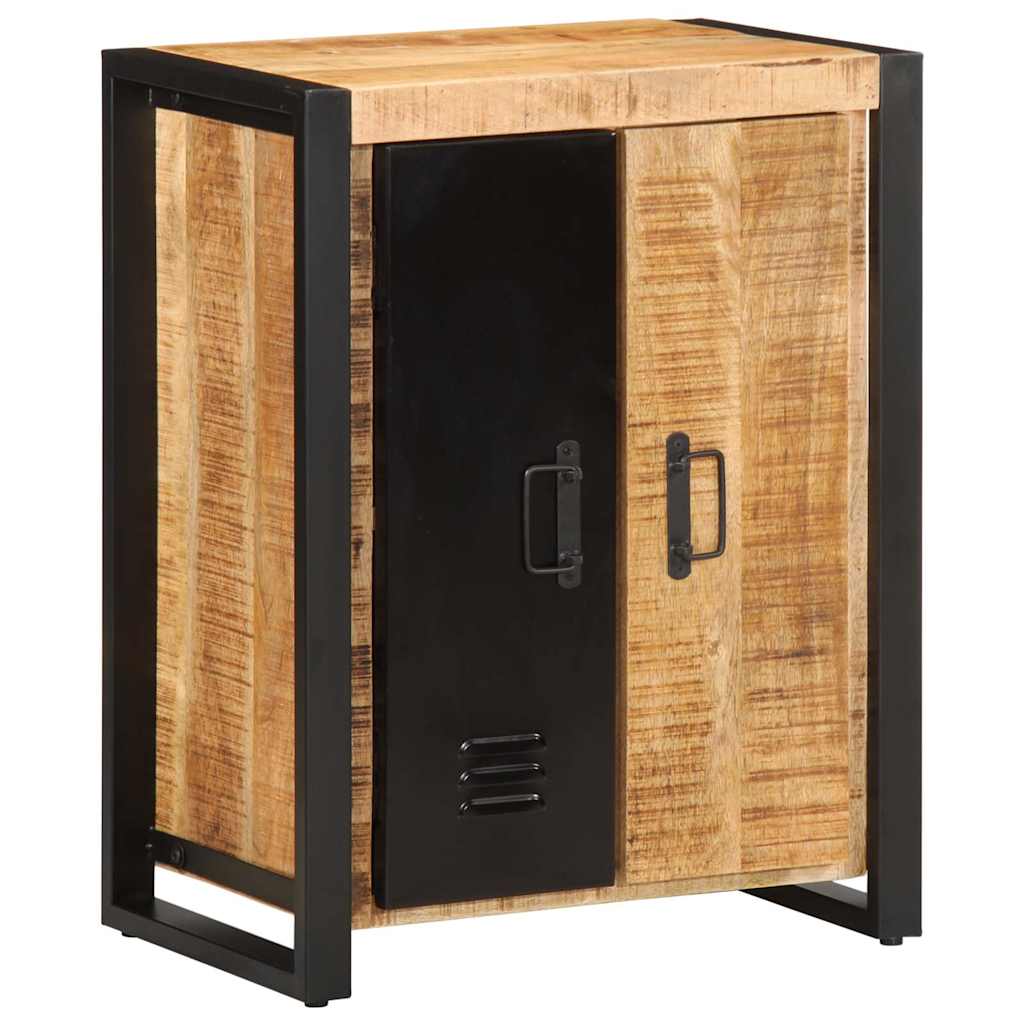 skænk 55x35x70 cm massivt ru mangotræ