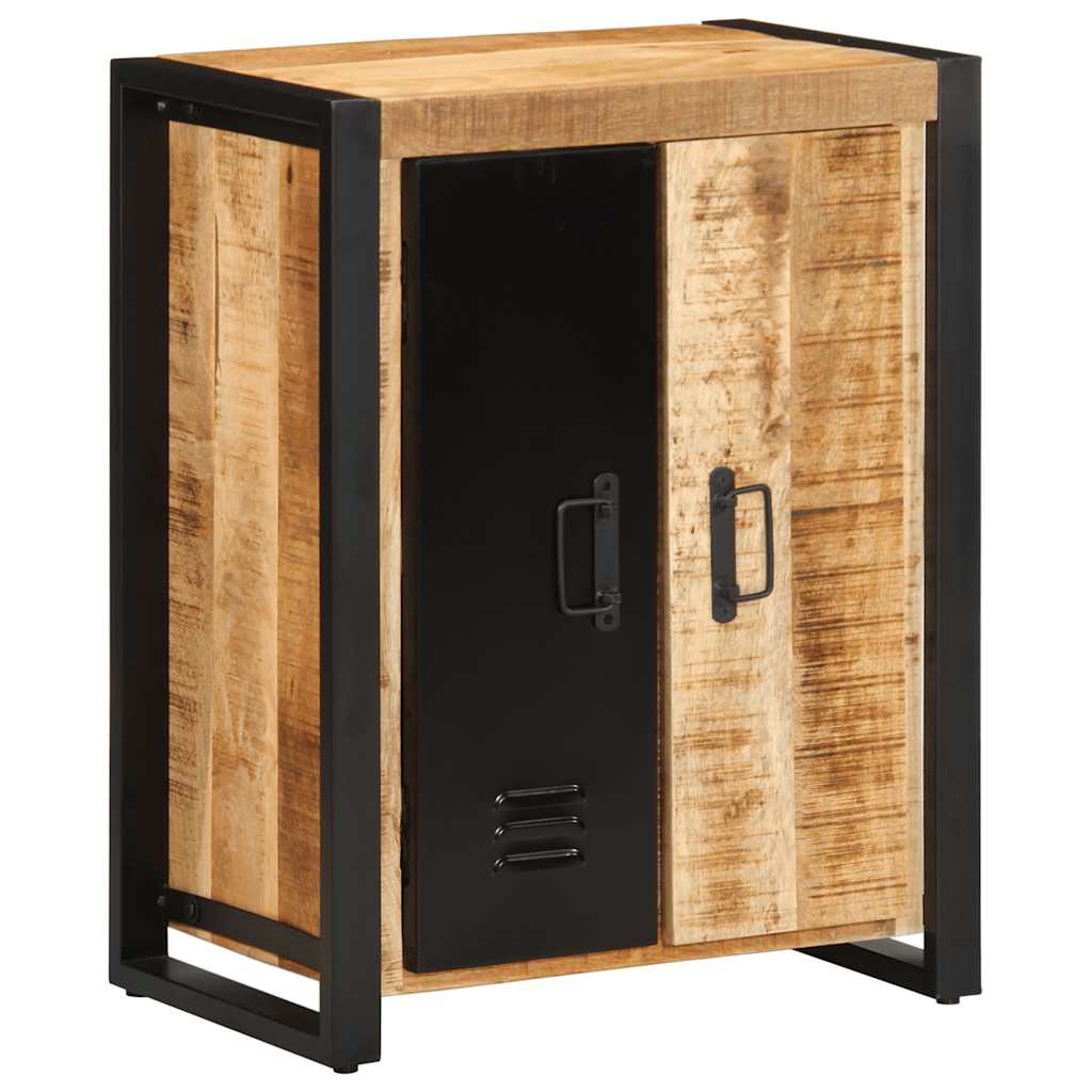 skænk 55x35x70 cm massivt ru mangotræ