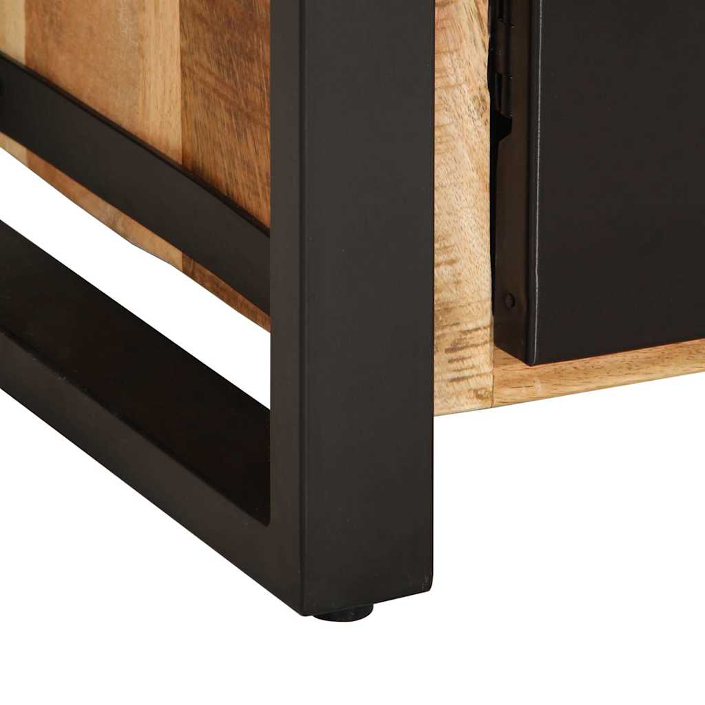 skænk 55x35x70 cm massivt ru mangotræ